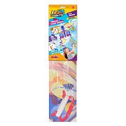 Kites Ready 2 Fly - Pop-up Mini-Nylon-Drachen Schmetterling Regenbogen