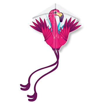 Kites Ready 2 Fly - Pop-up Nylon Kite Flamingo