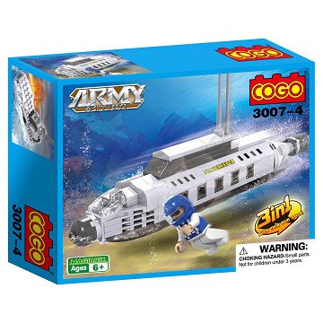 COGO - Army Peacekeeper - Submarine, 3in1