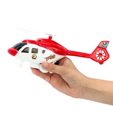 Helicopter with Pull Rope