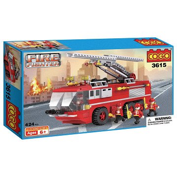 COGO Fire Truck, 424pcs.