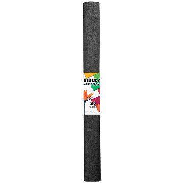 Black crepe paper