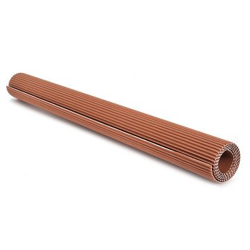Ribbelkarton Bruin