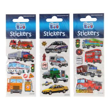Sticker sheet Vehicles