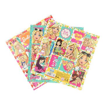 Barbie Stickervel