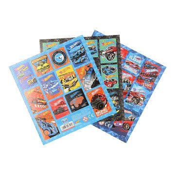 Hot Wheels Stickervel