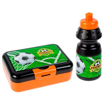 Broodtrommel met Drinkfles Voetbal