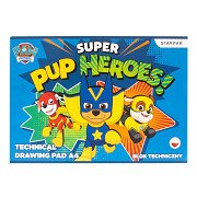 PAW Patrol Drawing Pad A4, 10 Sheets