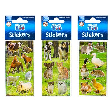 Stickervel Boerderijdieren