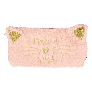 Pencil Case Cat Pink