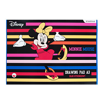 Drawing pad A3 Minnie Mouse