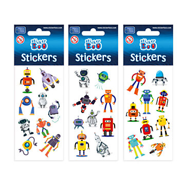 Sticker sheet Robots