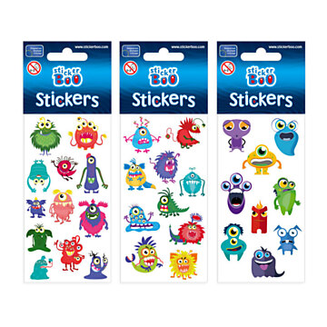 Sticker sheet Monsters