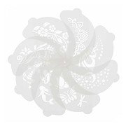 Make-up Stencils, 10 pcs.