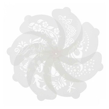 Make-up Stencils, 10 pcs.