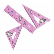 Geometrisches Set Einhorn 15cm, 5tlg.