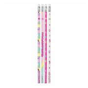 Gabby's Dollhouse Bleistift mit Radiergummi, 4 Stk.