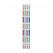HB Pencil with Eraser Multiplication Table, 4pcs.
