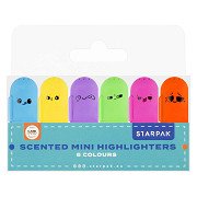 Mini-Duftmarker, 6 Stk.