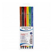 Fineliner rund 0,4mm, 6 Stk.
