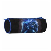Gamer Case Rund Schwarz
