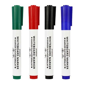 Whiteboard-Marker, 4 Stk.