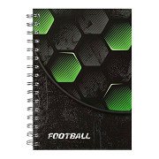 Spiral-Notizbuch Fußball, A5