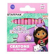 Waskrijt Gabby's Poppenhuis, 12 Kleuren
