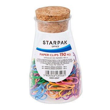 Gekleurde Paperclip 28mm, 150st.