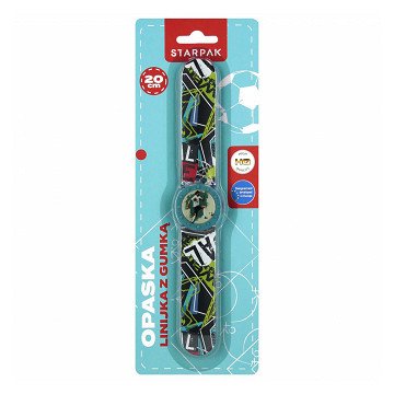 Ruler with Eraser Boy Clap Bracelet