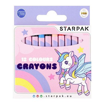 Waskrijt Eenhoorn, 12st.