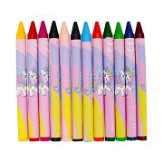 Unicorn Crayons, 12 pcs.