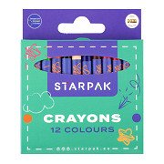Wax crayons, 12 pcs.