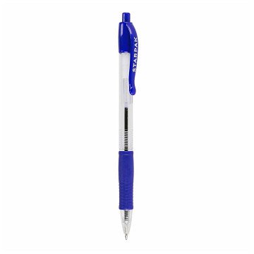Kugelschreiber mit Grip Blau, 36 Stk.