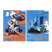 Karte mit Gummiband A4 Hot Wheels
