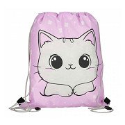 Gym bag Kitty Pink