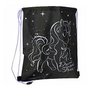 Gym bag unicorn black
