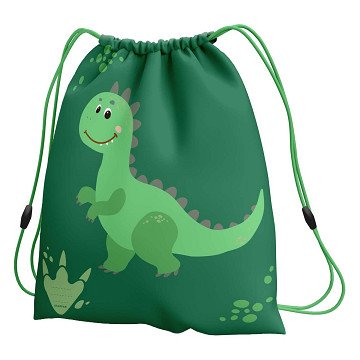 Turnbeutel Dino Grün