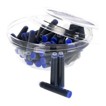 Tintenpatronen blau, 50 Stk.