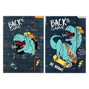 Ordner mit Gummizug A4 Skate Dino