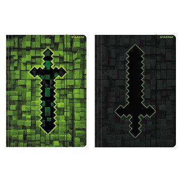 Karte mit elastischem A4-Pixel