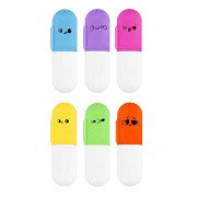 Mini Duft-Textmarker Farbmix, 48 Stk.