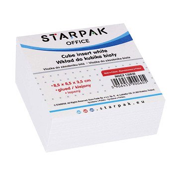 Weiße Haftnotizen 85x85mm