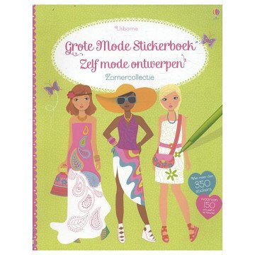 Large Fashion Sticker Book - Summer Collection (350 stickers)