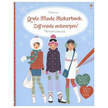 Grote Mode Stickerboek - Wintercollectie (300 stickers)
