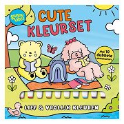 Kleurboek Sunny vibes - Cute kleurset