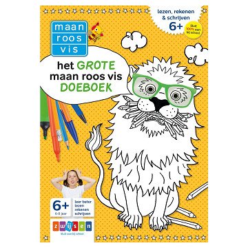 The Big Moon Rose Fish Activity Book 6-8 years