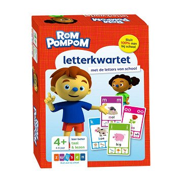 Rompompom Letter Quartet