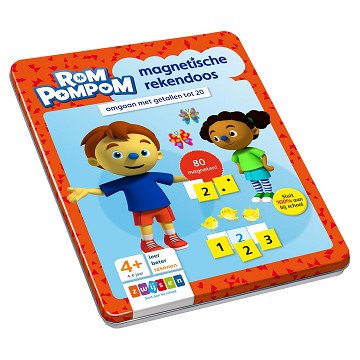 Rompompom Magnetic Math Box