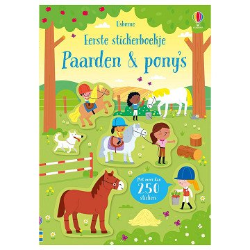First Sticker Book Horses & Ponies